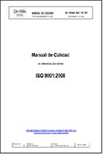 Manual de calidad ISO 9001:2008